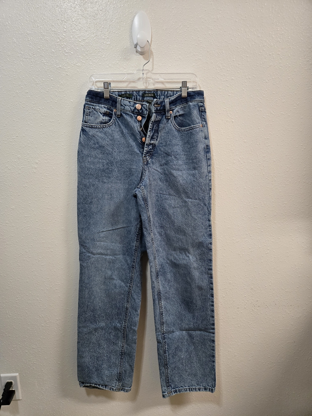 wild fable High-Rise Light Blue Button-Fly Jeans - Women